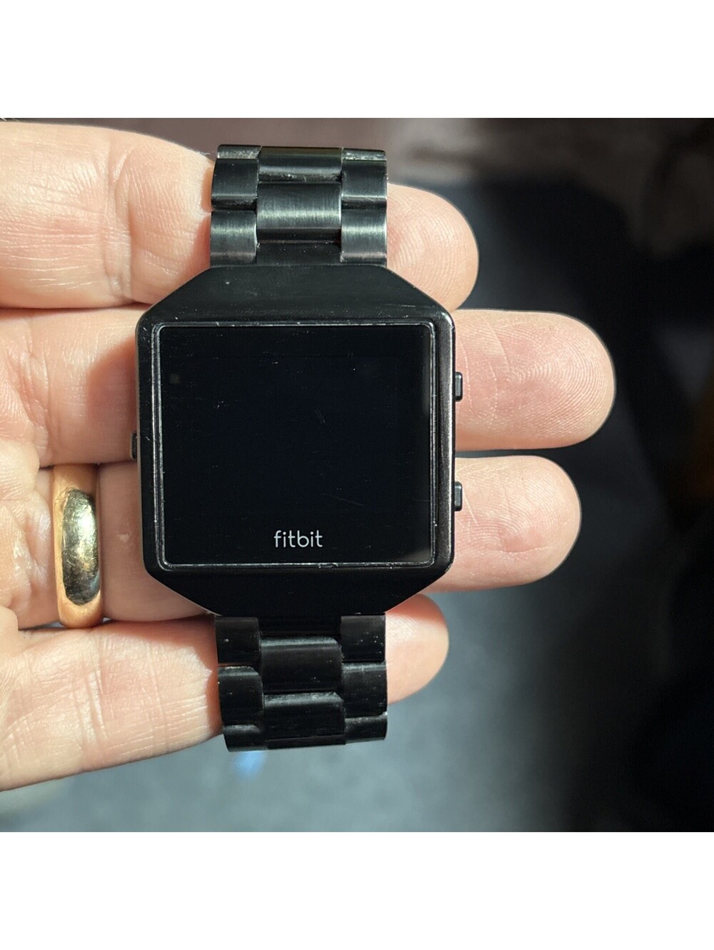 Fitbit Blaze Fitness Activity Tracker Watch FB502 Black/Small UNTESTED AS IS!